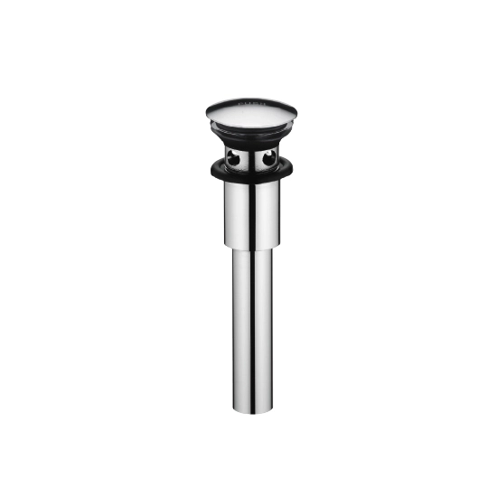 Druckknopf-Ablass mit Endrohr und Überlauf
