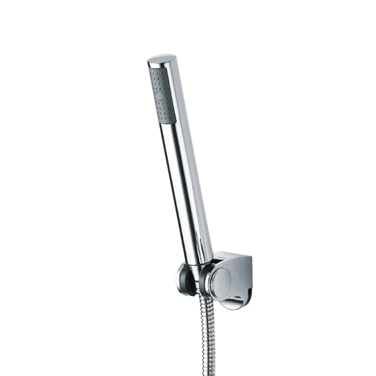 Verstellbare Wandhalterung mit Handbrause und Schlauch