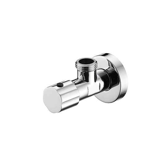 Winkelanschlag mit Griff 1/2G (poliert & verchromt)