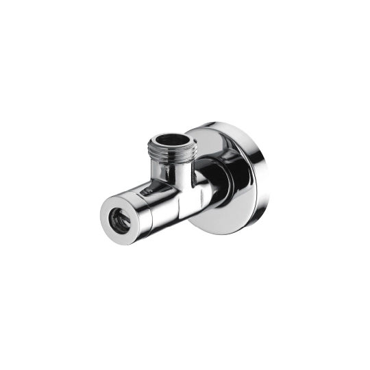 Winkelanschlag 1/2" (M) Auslass (poliert & verchromt)