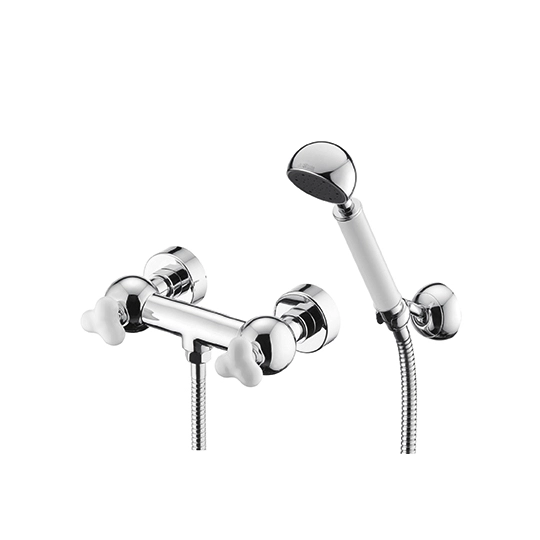 Brausemischer mit Handbrause & Schlauch & Wandhalterung