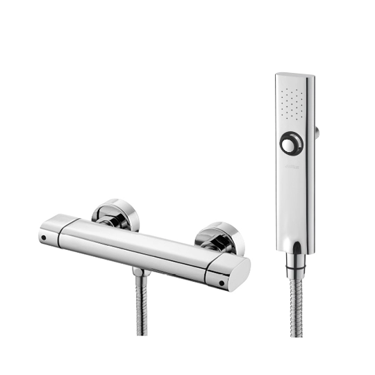 Brausemischer mit Handbrause & Schlauch & Wandhalterung