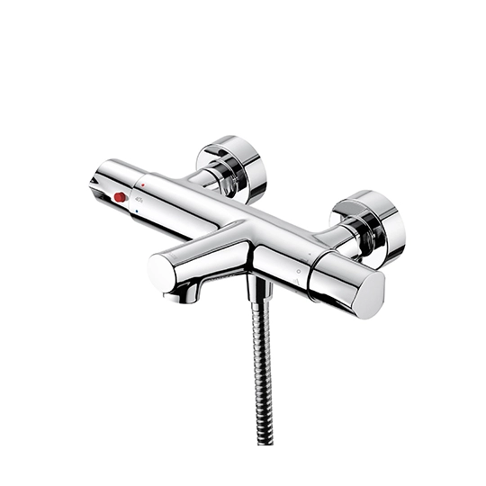 Thermostatischer Wannen-/Duschmischer W/Schlauch