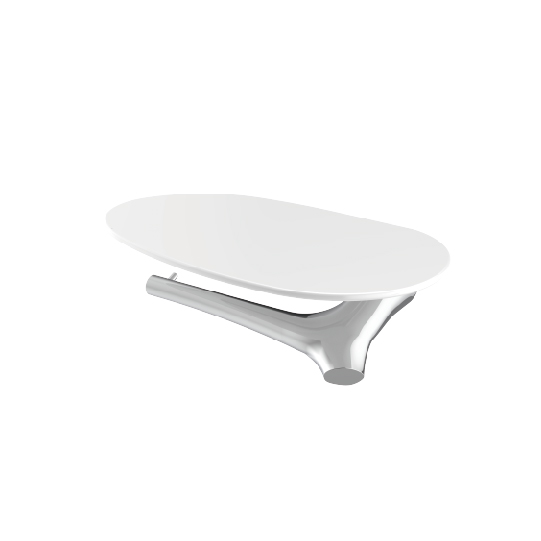 Toilettenpapierhalter mit Ablage
